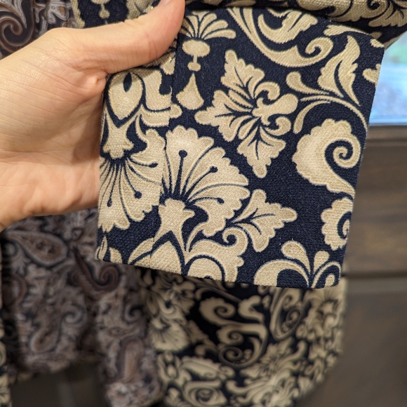 Vegan Paisley Jacket 🖤 🇺🇦Ukrainian fashion brand, made in Turkey 🇹🇷 - Picture 10 of 16